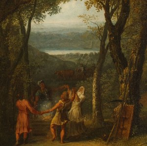 George LAMBERT, ŚWIĘTOWANIE POKOJU, 1744