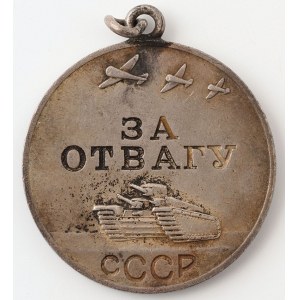 MEDAL ZA ODWAGĘ, ZSRR, wz. 1943