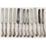 SET OF MODEL ALEXANDRA cutlery for 12 persons, Poland, Warsaw, Norblin et al, 19th / 20th c.