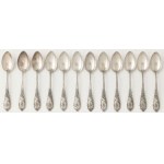 SET OF MODEL ALEXANDRA cutlery for 12 persons, Poland, Warsaw, Norblin et al, 19th / 20th c.