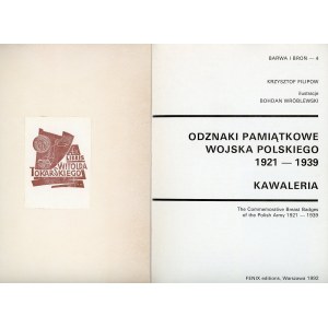Filipow, Odznaki pamiątkowe wojska polskiego...[ekslibris]