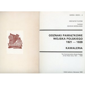 Filipow, Pamětní odznaky polské armády...[ex-libris].