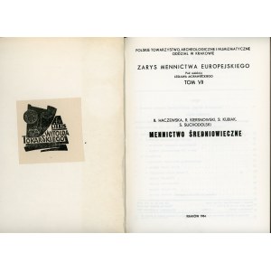 Haczewska (Hrsg.) Mittelalterliche Münzprägung [ekslibris].