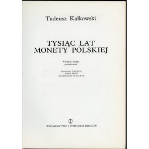 Kałkowski, Tysiąc lat monety polskiej