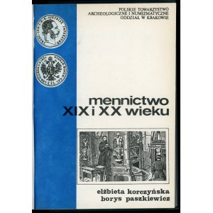 Korczyńska, Paszkiewicz, Mincovníctvo 19. a 20. storočia [ekslibris].