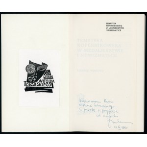 Mazurkiewicz, Kopernikanische Themen ... [Exlibris, Widmung].