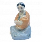 Figurka porcelanowa Kobieta z Dzieckiem, Fabryka Porcelany w Ćmielowie