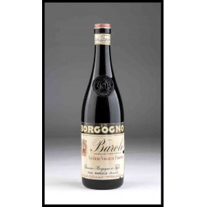 Giacomo Borgogno &amp; Figli, Barolo Piedmont, Barolo DOC - 1 bottle (bt), vintage 80's.Level: Top