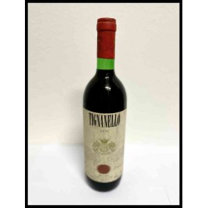 Marchesi Antinori, Tignanello Tuscany, Tignanello IGT - 1 bottle (bt), vintage 1979.Level: Bottom