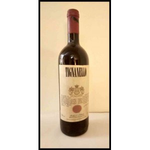 Marchesi Antinori, Tignanello Tuscany, Tignanello IGT - 1 bottle (bt), vintage 1983.Level: Bottom