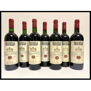 Marchesi Antinori, Tignanello Tuscany, Tignanello IGT - 7 bottles (bt), upright from 1995 to