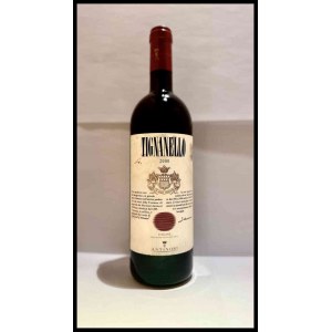 Marchesi Antinori, Tignanello Tuscany, Tignanello IGT - 1 bottle (bt), vintage 2000.Level: Bottom