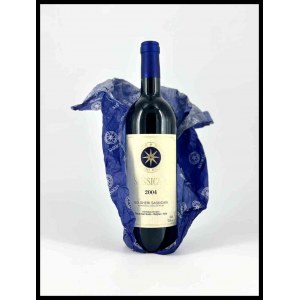 Tenuta San Guido Bolgheri, Sassicaia Tuscany, Sassicaia DOC - 1 bottle (bt), vintage 2004.Level: