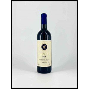 Tenuta San Guido Bolgheri, Sassicaia Tuscany, Sassicaia DOC - 1 bottle (bt), vintage 2004.Level: