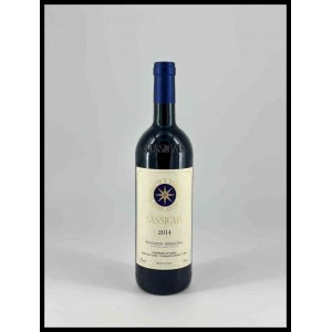 Tenuta San Guido Bolgheri, Sassicaia Tuscany, Sassicaia DOC - 1 bottle (bt), vintage 2014.Level: