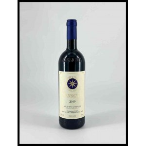 Tenuta San Guido Bolgheri, Sassicaia Tuscany, Sassicaia DOC - 1 bottle (bt), vintage 2019.Level: