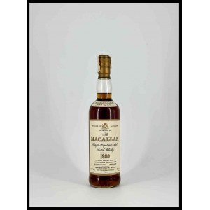 The Macallan Single Highland Malt  1980 18 Years Old Scotch Whisky Scotland, Old Single Malt