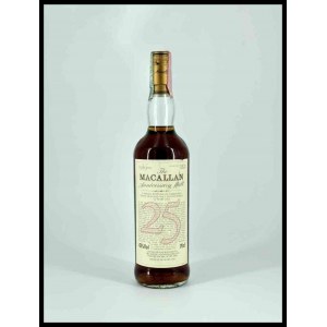 The Macallan Anniversary Malt 25 Years Old Single Highland Malt Scotch Whisky Scozia, 25 Years