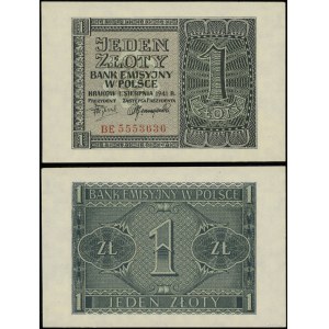 Polska, 1 złoty, 1.08.1941
