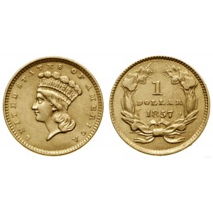 Stany Zjednoczone Ameryki (USA), 1 dolar, 1857, Filadelfia