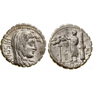Republika Rzymska, denar serratus, 81 pne, Rzym