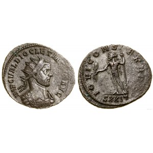 Římská říše, antoniniánské mince, 285, Ticinum