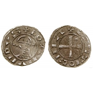Križiaci, denár, okolo 1225-1250, Antiochia
