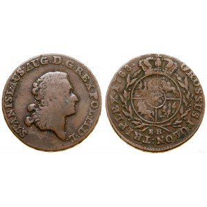 Polska, trojak, 1788 EB, Warszawa