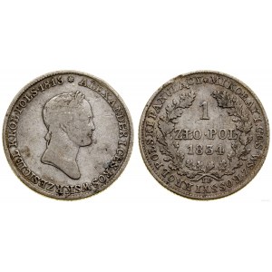 Polska, 1 złoty, 1834 IP, Warszawa