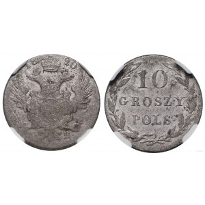 Polska, 10 groszy, 1820 IB, Warszawa
