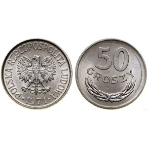 Polska, 50 groszy, 1971, Warszawa