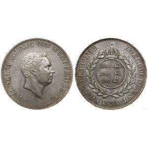 Niemcy, 2 guldeny (Doppelgulden), 1824, Stuttgart