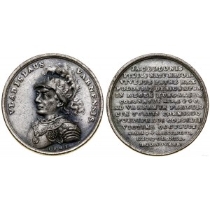 Polska, Władysław Warneńczyk - medal z XVIII-wiecznej serii królewskiej, wykonany w XIX wieku