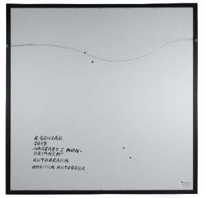 Radosław SOWIAK (ur. 1950), Warcaby z Mondrianem, 2018