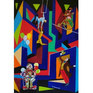 Krystyna KRZYSZCZYK (b. 1959), Circus, 2022