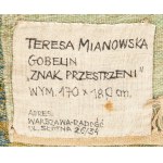 Teresa Mianowska-Ciborowska (gest. 2021), Zeichen des Raums,