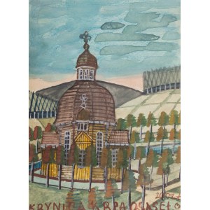 Nikifor Krynicki (1895 Krynica Zdrój - 1968 Folusz), kaplnka na svahu hory Parkowa v Krynici