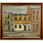 Jerzy Nowosielski (1923 Kraków - 2011 there), Karmelicka Street in Kraków, 1945.