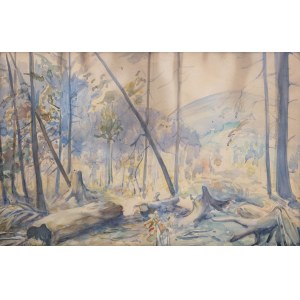 Jan Kazimierz Olpiński (1875 Lwów - 1936 dort), Wald