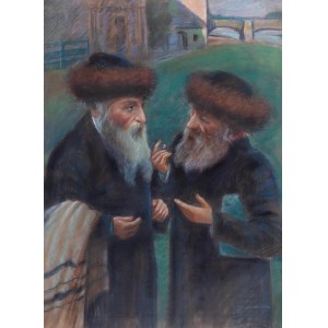 Mateusz Ludwik Hajdukiewicz (1886-?), Židé před synagogou