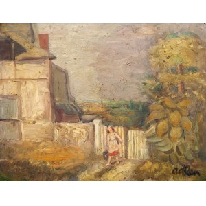 Michel Adlen (1898 Luck - 1980 Paris), Die Umgebung von Honfleur, 1929,
