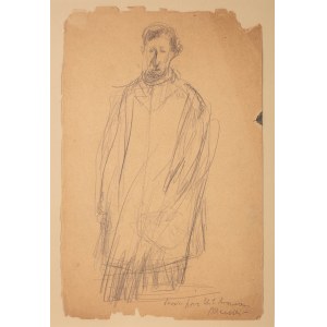 Zygmunt Menkes (1896 Lwów - 1986 Riverdale), Portret mężczyzny