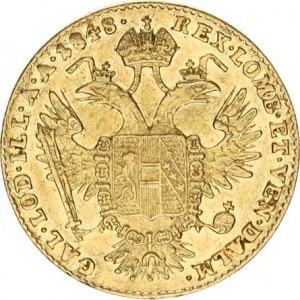 Ferdinand V. (1835-1848), Dukát 1848 E R 3,462 g