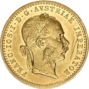 František Josef I. (1848-1916), Dukát 1914 b.zn. 3,444 g, rs. v av.