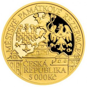 Česká republika (1993-), 5000 Kč 2022 - Městská památková rezervace Litoměřice