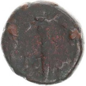 Epeiros, Ambrakia (238-168 př. Kr.), AE 17, Hlava Dione / Obelisk (4,853 g) Sear 1964