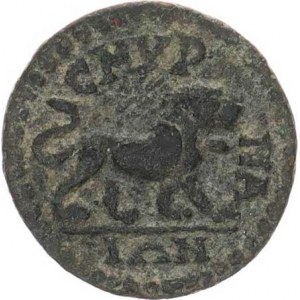 Jonie - Smyrna (2.stol. př.Kr.), AE 18, hlava Dia zprava, opis / kráčející lev zprava, opis