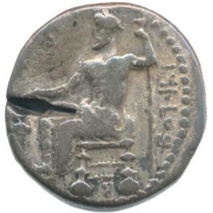Kilikia - Tarsus, Mazaeios Satrap (361-333 př. Kr.), Statér; A: Trůnící bůh Baal zleva, drží žezlo,
