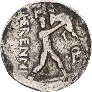 HERENNIA, M. Herennius (108-107 př. Kr.), Denár, hlava Piety / Amfiomus nese svého otce 3,375 g