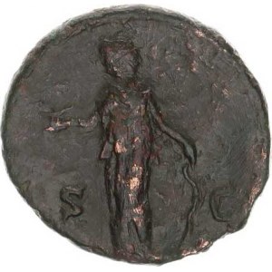 Faustina Filia (+175), As, stojící Diana drží šíp a opírá se o luk 9,268 g